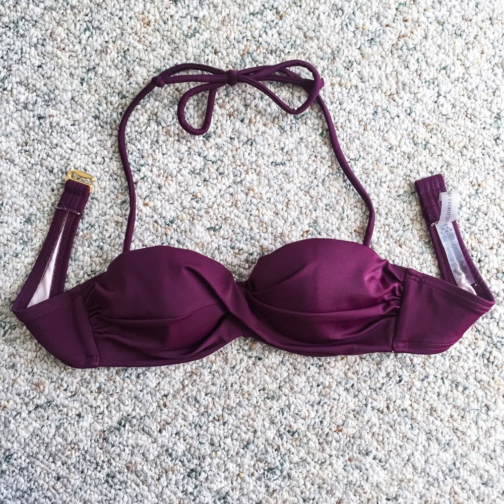 NWOT - VS Bandeau Twist Bikini Top